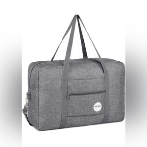 Travel Duffel Bag Underseat Foldable Carry-on Luggage for Men Women